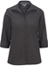 Ladies' Lightweight Open Neck Poplin Blouse - CR-5040-cornerstone