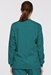 Unisex EDS Signature Snap Front Scrub Jacket - Teal - 86306-TLWZ-cornerstone