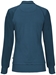 Women's Infinity Zip Front Warm-Up Jacket - Caribbean Blue - 2391A-CAPS-