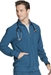 Men's Infinity Zip Front Warm-Up Jacket - Caribbean Blue - CK305A-CAPS-cornerstone