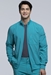 Men's Infinity Zip Front Warm-Up Jacket - Teal - CK305A-TLPS-cornerstone